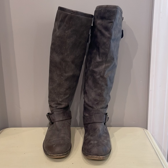 STUDDED/ZIPPERS RIDING BOOTS - Picture 4 of 4